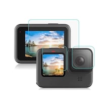 Gopro Hero 9 / 10 / 11 / 12 Uyumlu Ekran Ve Lens Koruyucu Film