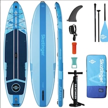 Kamera Aparatlı Stand Up Paddle Board 335x84x15 Cm Ölçülerinde Şişme Sörf Tahtası Full Set
