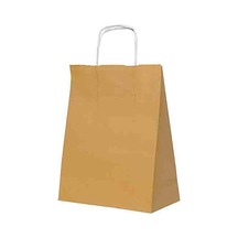 Kullan At Market Roll-up Kraft Çanta Altın Büyük Boy 31x41cm 25'li