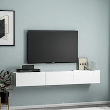 Tv Sehpası Tunus Beyaz 180 Cm