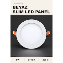 Onerous Beyaz Led Işık, 3w, 220v