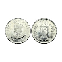 Türkiye Türk Büyükleri Fevzi Çakmak Hatıra 100 Pay Kuponu Alüminyum Hatıra Çil Unc