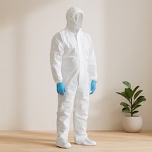 Koruyucu Tulum Xl Non-woven Beyaz 179-187cm, 108-115cm