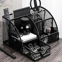 Ulzyvf Tutucu Renkli Metal Kompakt Kapasiteli Kalem Çoklu Çok Büyük Bölmeler Qj Çok Renkli