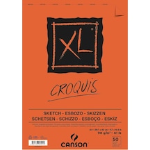 Canson Eskiz Croquıs Xl 90 Gr Üsten Spiralli A3 50 Yp