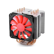 Deepcool 120Mm Fan Intel Ve Amd Soket İşlemci Soğutucu Lucıfer K2