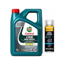 Castrol 10W-30 Tection F-tr Mını-truck 7 L + Klima Bombası 200 ML