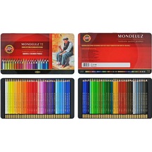 Koh-I-Noor Mondeluz Aquarell Sulu Boya Kalem Seti 72Li