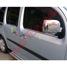 Mercedes Citan Cam Çitası 2008 ve Üzeri Paslanmaz Çelik 4 Prç