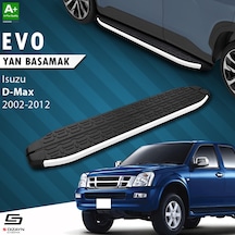 S-dizayn Isuzu D-max Evo Aluminyum Yan Basamak 203 Cm 2002-2012