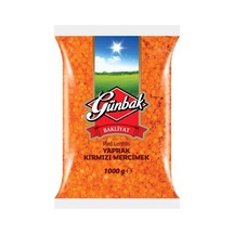 Kırmızı Mercimek Yaprak Yerli 1 Kg
