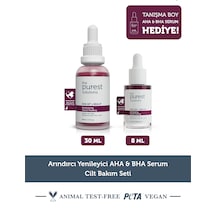 Arındırcı Yenileyici Aha & Bha Serum Cilt Bakım Seti: 30 Ml Kırmızı Peeling + 8 Ml Tanışma Boy