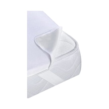 Bebesi Sıvı Geçirmez Bebe Alezi 70x120 Cm Micro Kumaş Beyaz