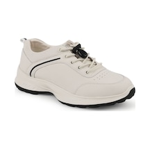 Guja Kadın Sneaker Pratik Kilitli Bağcıklı Hafif Yürüyüş Ayakkabısı Rahat Günlük Spor L011.292 Beyaz