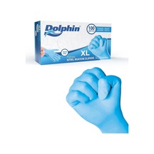 Supertrend Pudrasız Mavi Nitril Muayene Eldiveni Xl Beden 1 Kutu - Mdr