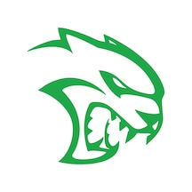 Kaplan Araba Sticker 17x17 Cm Yeşil