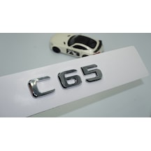 Dk Tuning Benz C65 Bagaj Krom Abs 3m 3d Yazı Logo