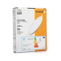 İnoled 6w Yuvarlak Sıva Altı Led Panel Gün Işığı-3300k Günışığı