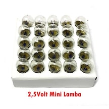 Electroon Mini Lamba 2.5Volt - 50 Adet -