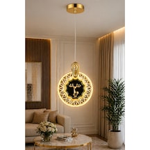 Ren Geyiği Model Gold Kaplama 3 Renk Metal Salon Mutfak Oturma Yatak Odası Modern Led Sarkıt Avize Sarı