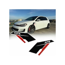 Volkswagen Apr Yan Çamurluk Sticker Seti