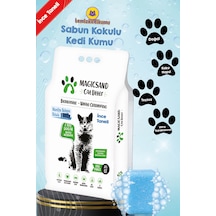 Magicsand Cat Litter Marsilya Sabun Kokulu İnce Topaklaşan Bentonit Kedi Kumu 20 L
