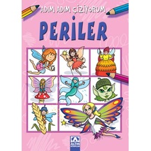 Adım Adım Çiziyorum - Periler- Altın Kitaplar