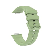 Huawei Watch Fit 3 Band Serisi Klasik Kordon Silikon Strap Kayış-lila