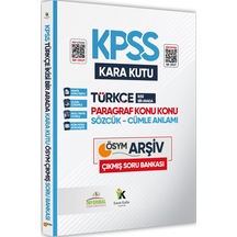 Kpss Genel Yeteneğin Kara Kutusu Altın Set Konu Özetli Dijital Çözümlü Çıkmış Soru Bankası