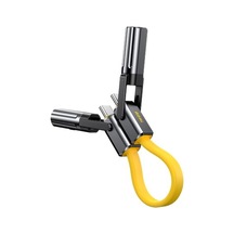 Prometheus 3 Ü 1 Arada Titanyum Edc Çok Amaçlı 240w Şarj Ve Veri Kablosu