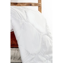 Antialerjik Microfiber Yorgan Tek Kişilik Beyaz