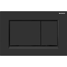 Geberit Sigma30 115.883.dw.1 Çift Kapaklı Kumanda Paneli Siyah/ M Siyah