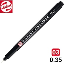 Talens Pigment Fineliner Teknik Çizim Kalemi Siyah 03 0.35mm /
