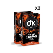 Okey Sıcak Temas Prezervatif 10'lu X2 Adet