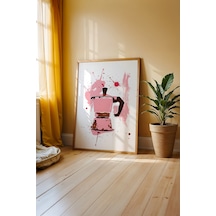 Minimal Mutfak Ruhunu Yansıtan Ahşap Çerçeveli Poster 54