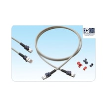 Hcs T6a-00480-301 Cat6a S/ftp 3 Metre Gri/lszh Patch Cord
