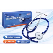 Tek Kafa Steteskop - Profesyonel Doktor Hemşire Dinleme Aleti