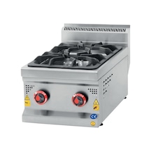 Csa Karacasan 700 Seri Set Üstü Tüplü Çift Gözlü Ocak