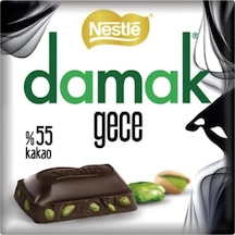 Nestle Damak Gece Antep Fıstıklı Bitter Kare Çikolata 6 x 60 G