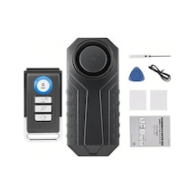 Bisiklet Ve Elektrikli Bisiklet İçin Uzaktan Kumandalı Titreşim Algılama Alarmı - Ip55 Su Geçirmez, Yüksek Sesli Antifantezi Cihazı