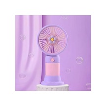 250mah Bataryalı Mini Fan, Usb İle Şarj Edilebilir, Doğal Rüzgar Modu İle Taşınabilir