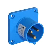 Tp Elektrik 3124 319 0970 3 x 32a Ip44 Makine Fişi Düz 70 x 70