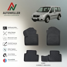 Ford Connect 2002-2013 Uyumlu Havuzlu Oto Paspas