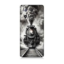 Xiaomi Mi 13 Uyumlu Buharlı Trenin Güç Yolu Desenli Silikon Kılıf Çok Renkli