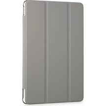 Newface Samsung Galaxy Tab A9 Kılıf Tablet Smart Kılıf - Gri