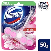 Domestos Wc Blok Manolya Ferahlığı Maksimum Hijyen 5'li Güç Tuvalet Bloğu 50 G