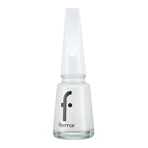 Flormar Nail Enamel Uzun Süre Kalıcı Besleyici Oje - 400 Bright White - 8 Adet Tarı