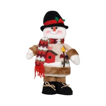 Suntek Kış Festivali Raf Dekoru Için Yılbaşı Kardan-adam