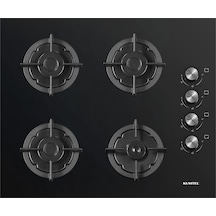 Kumtel KO-40TSHDF Set Üstü Cam Döküm Izgaralı Ocak