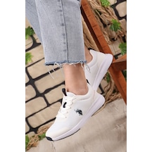 U.s. Polo Assn. Smart Hafif Taban Kadın Spor Ayakkabı 867800000616 05 Beyaz